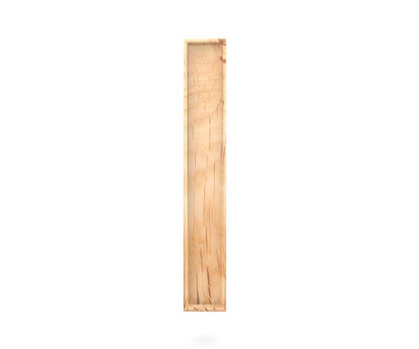 istock Decorative wooden alphabet digit one symbol - 1. 3d rendering illustration. Isolated on white background 946001682
