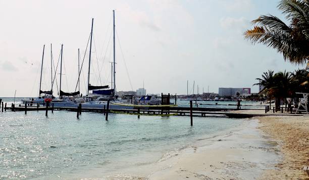 istock Cacun tourist port 946008796
