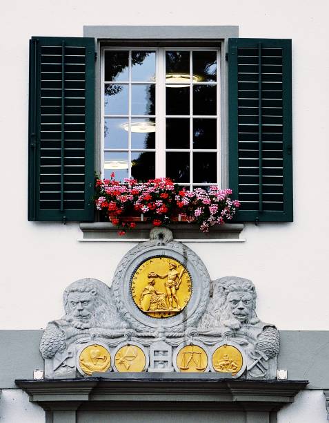 istock Traditional window of Lucerne 946011496