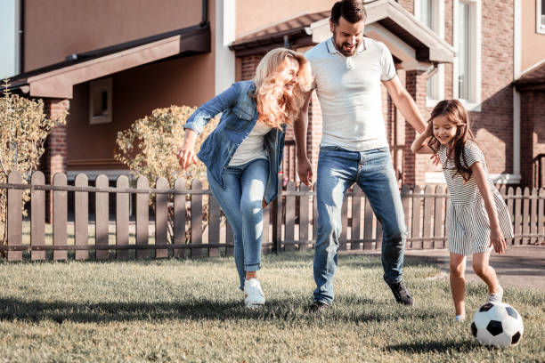 istock Satisfied caring family laughing and rejoicing. 946016322
