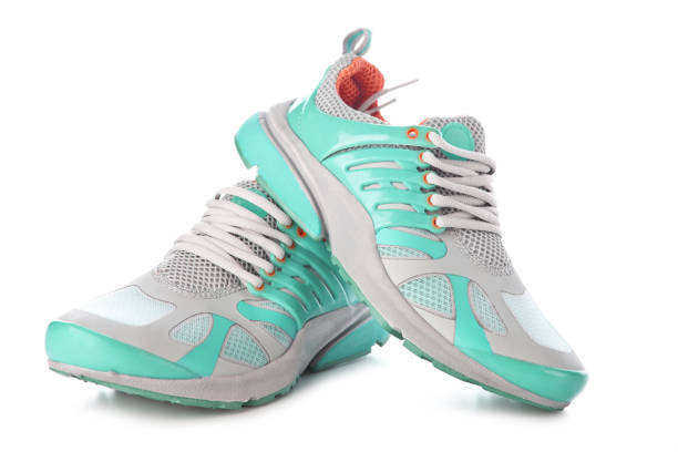 istock Sport shoes isolated on white background 946039242