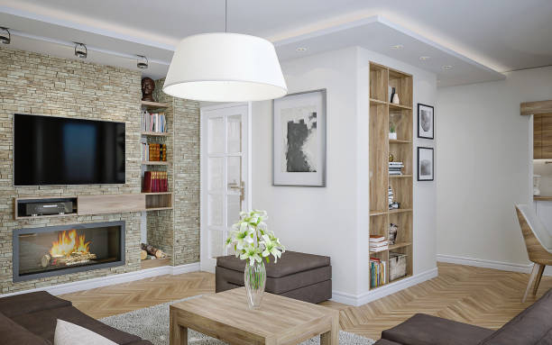 istock Living room in house 946039638