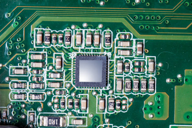 istock Close-up of electronic circuit board. 946044010