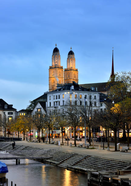 istock Grossmunster Cathedral, Zurich, Switzerland 946048638