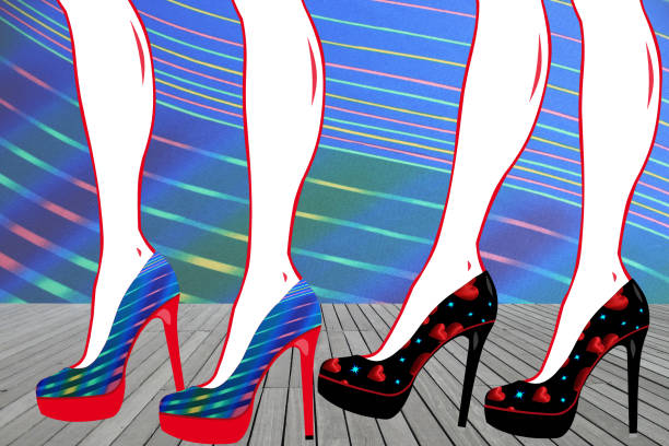 istock Women wearing stiletto shoes 946051324