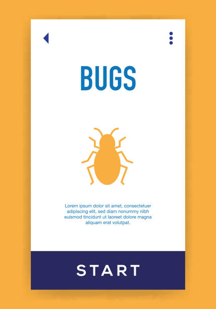 illustrazioni stock, clip art, cartoni animati e icone di tendenza di icona bug - ant worm vector animal themes