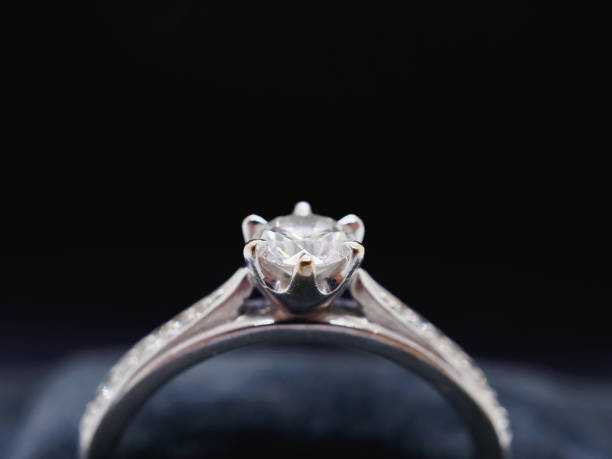 istock close up luxury wedding diamond ring in jewelry gift box 946059994