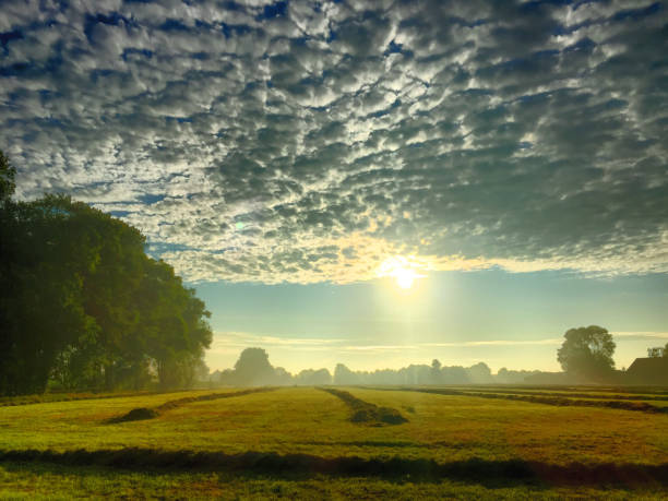 istock Sunset over the countryside 946064038