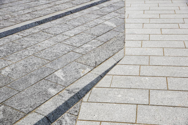 istock ramp way detail with disabled for support wheelchair disabled people. modern architecture 946089440