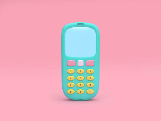 istock technology concept green mobile phone cartoon style minimal pink background 3d rendering 946089896