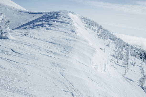 istock Tranquil winter Gorgany mountains landscape 946091810