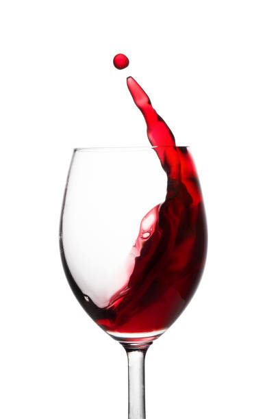 istock Splash with a drop of red wine 946157138