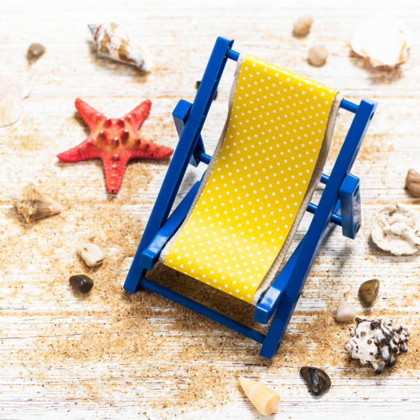 istock Beach accessories on wooden board 946161646