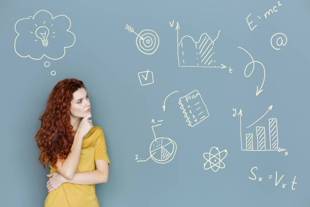 istock Young scientist frowning and thoughtfully looking into the distance 946171266