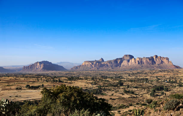 istock ethiopian landscape and blue sky 946171376