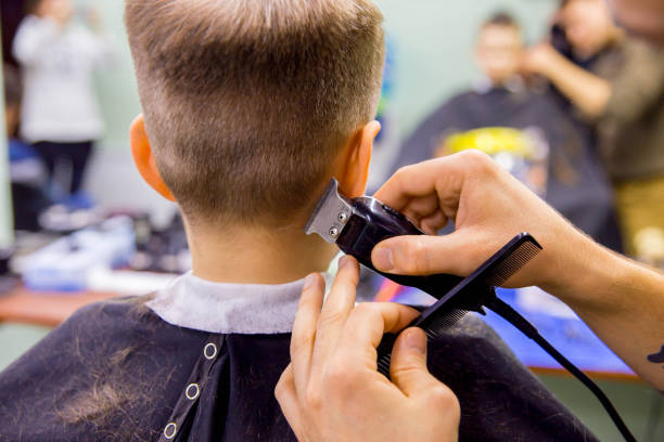 istock kid in barbershop 946196376