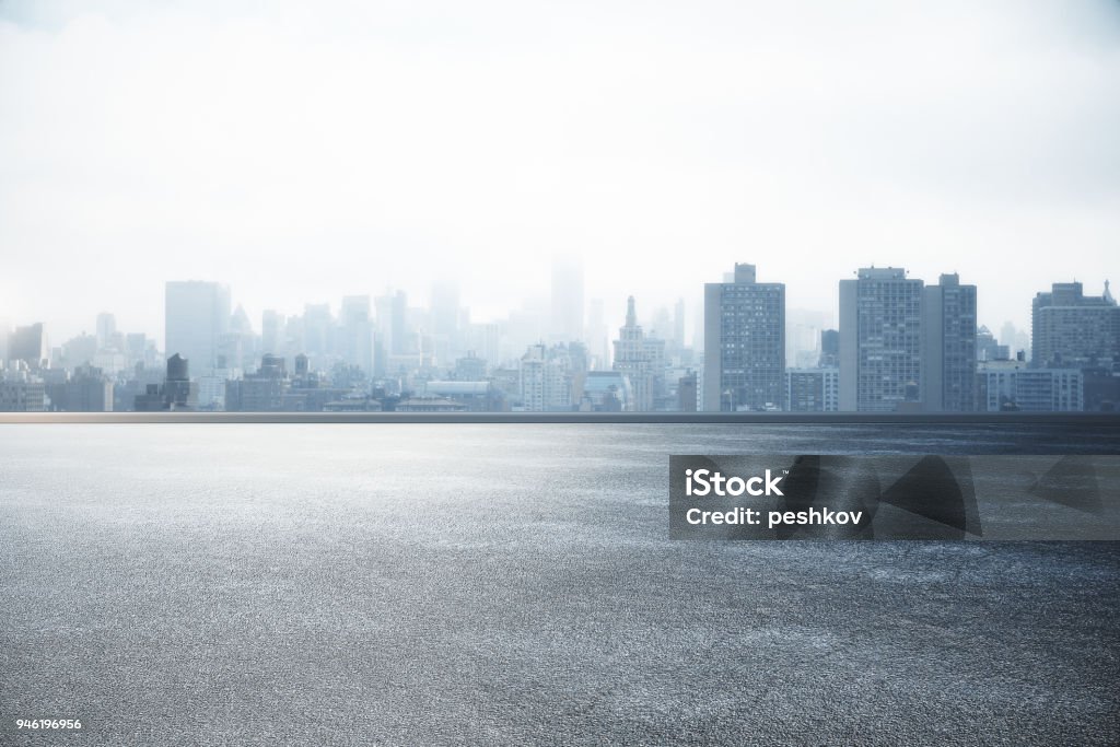 City Skyline Wallpaper Stock Photo - Download Image Now - City,  Backgrounds, Street - iStock
