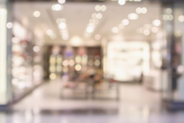 istock Abstract blur modern shopping mall store interior defocused background 946208440