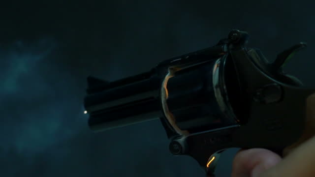 Revolver shooting