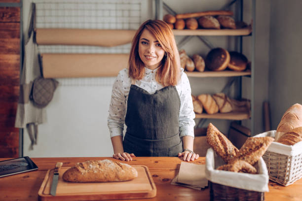istock Proud of her bread 946222864