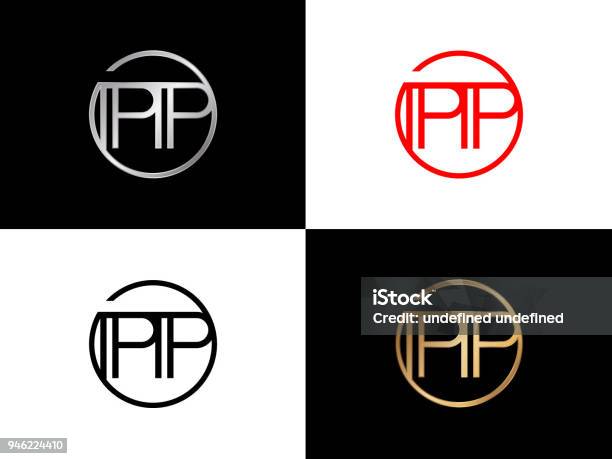 Ppppne Ree Vector Pp Circle Shape Vector Design Stock Illustration - Download Image Now ...