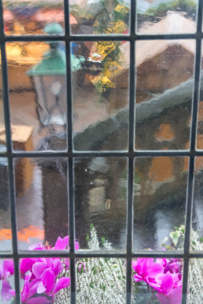 istock Magic view from the window at the Christmas Market 946224604