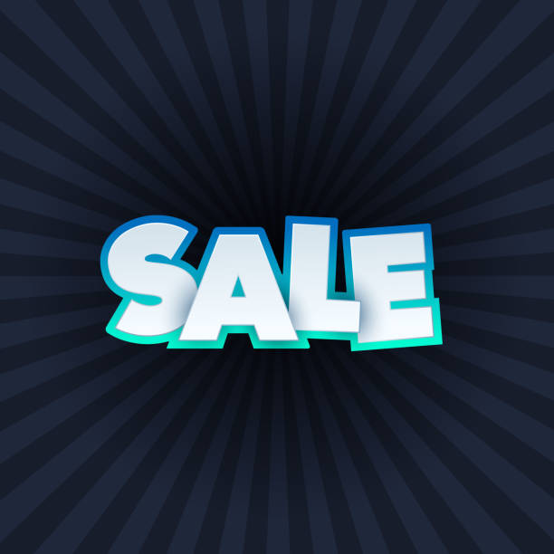 istock Sale banner template design. Special offer, colourful letters for shopping, mall, trade, retail. Typography 946225310