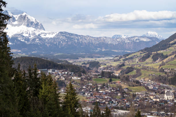 istock Little village in the Alps 946235874