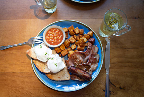 istock English breakfast and warm tea 946237346
