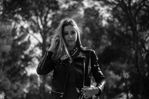 istock Young woman at forest 946237522