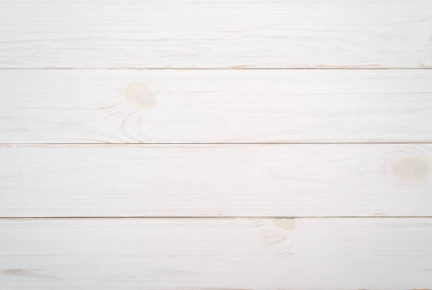 istock Texture of white wooden board 946243810