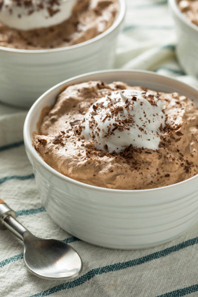 istock Homemade Sweet Chocolate Mousse 946244676