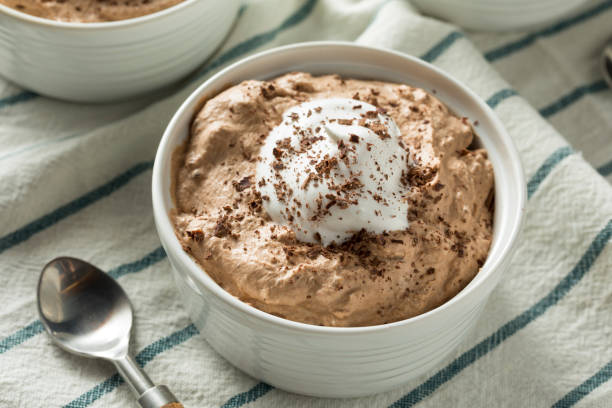 istock Homemade Sweet Chocolate Mousse 946247306