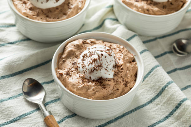 istock Homemade Sweet Chocolate Mousse 946251424