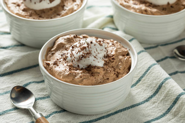istock Homemade Sweet Chocolate Mousse 946251874