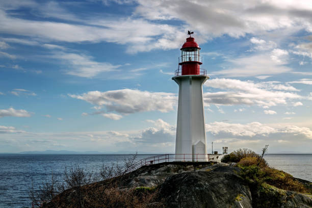 istock Point Atkinson Lighthouse, Lighthouse Park, West Vancouver, British Columbia, Canada 946269222