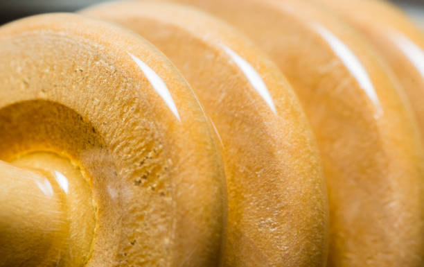 Close Up of Dipper Coated in Honey