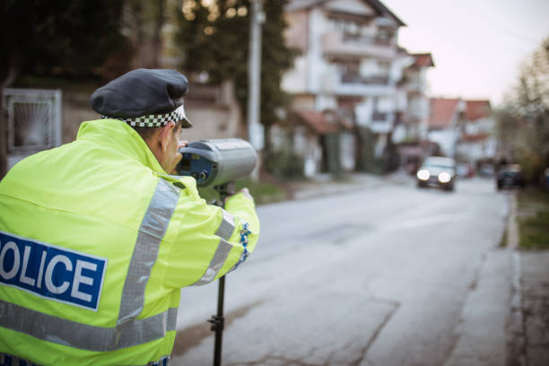istock Police Officer Speed Trapping 946283822