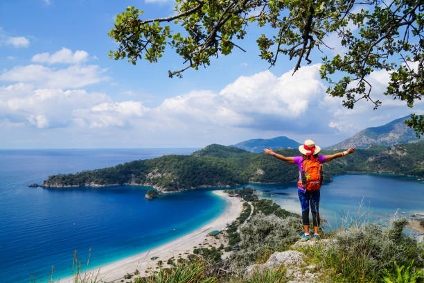 istock Walking in the Oludeniz. 946287182