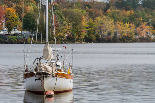 istock Sail Boat Moored in Bay 946288370