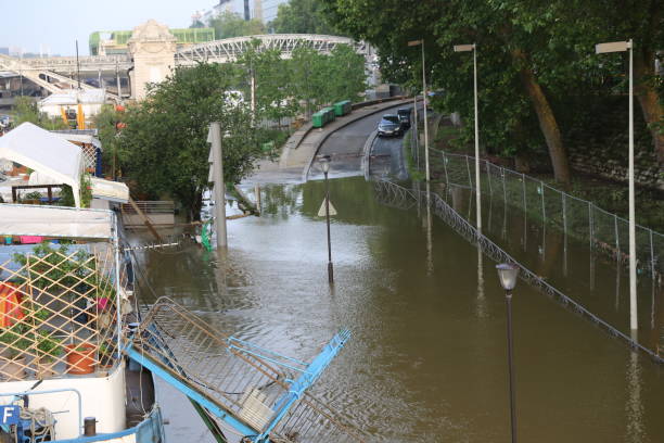 istock Paris water Seine flood 946291728