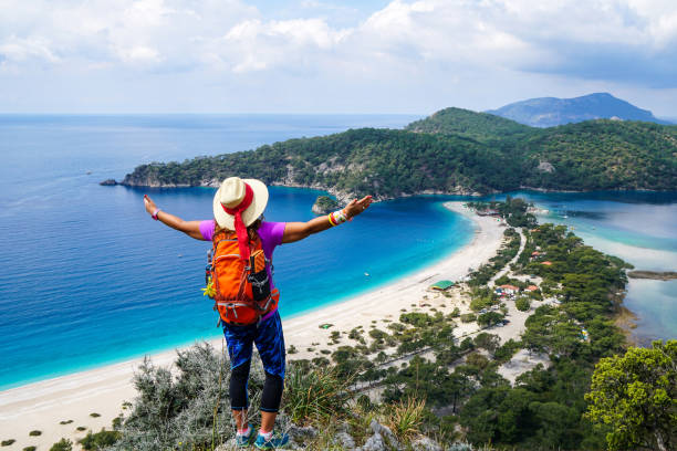istock Walking in the Oludeniz. 946292246
