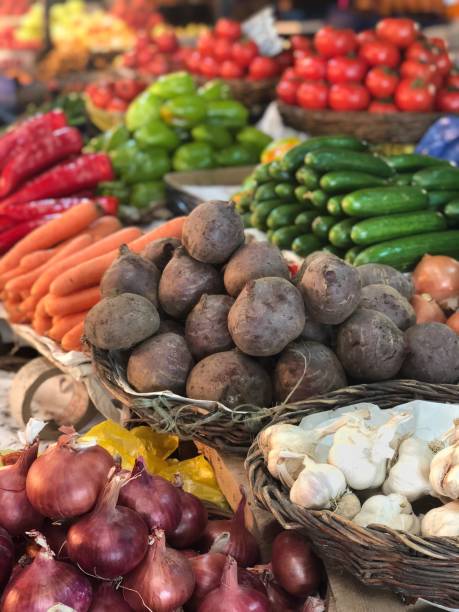 istock Various Vegetables For Sale In Market 946295214