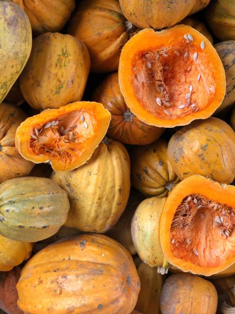 istock Full Frame Shot Of Pumpkins 946295370