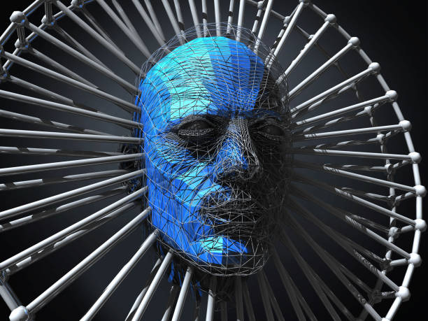 istock Queen Cyborg Portrait 946295840