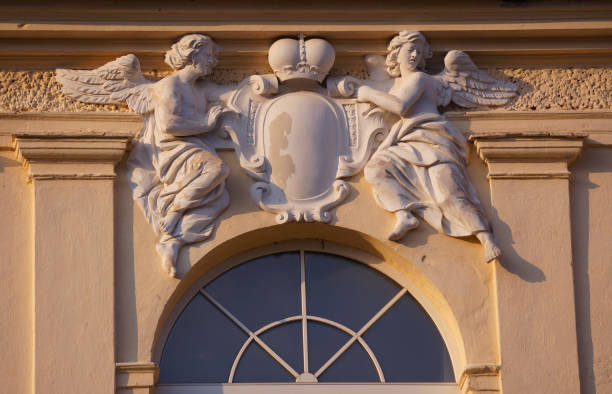 One of the residential buildings in the art nouveau style in BudapestOne of the residential buildings in the art-nouveau style in Budapest
