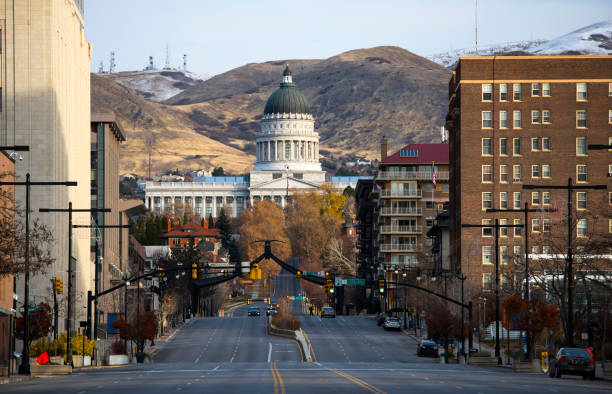 istock Salt lake City Downtown 946324222