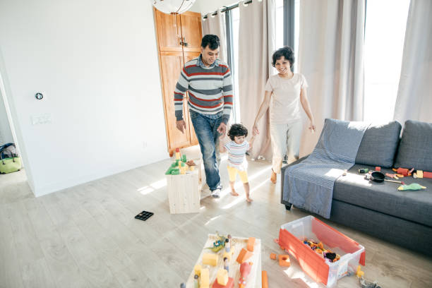 istock Rewarding a toddler with toys 946328864