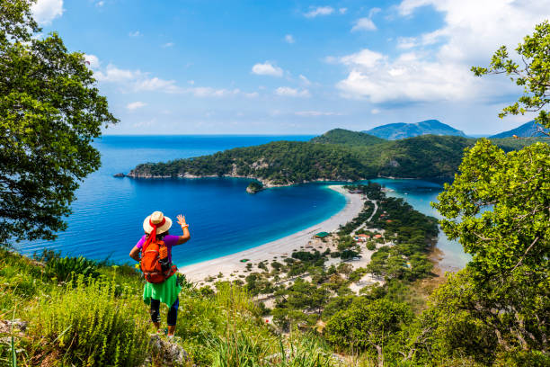 istock Walking in the Oludeniz. 946334066