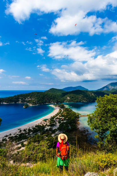 Walking in the Oludeniz.